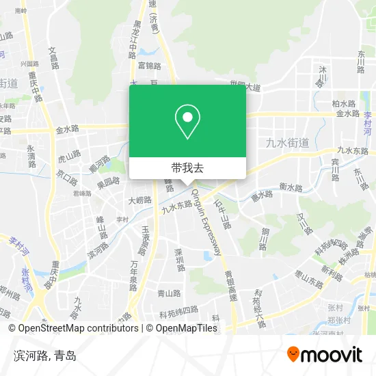 滨河路地图