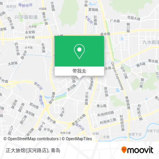 正大旅馆(滨河路店)地图
