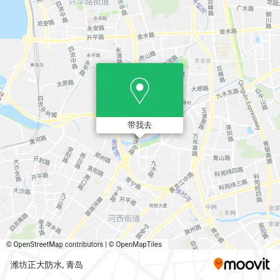 潍坊正大防水地图