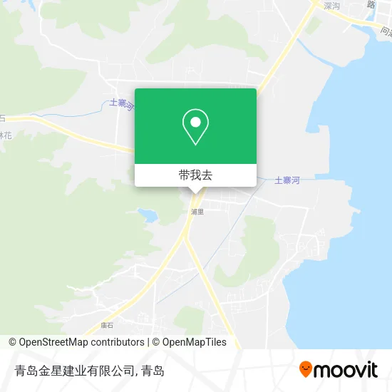 青岛金星建业有限公司地图