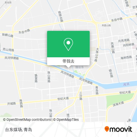 台东煤场地图