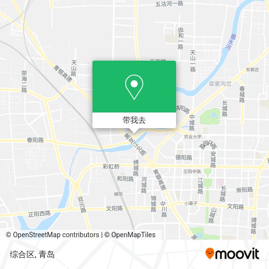 综合区地图