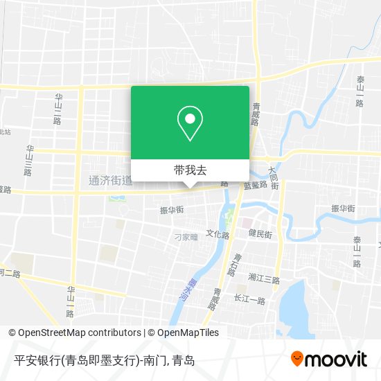 平安银行(青岛即墨支行)-南门地图