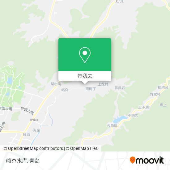 峪夼水库地图