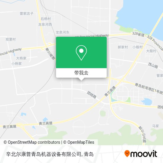 辛北尔康普青岛机器设备有限公司地图