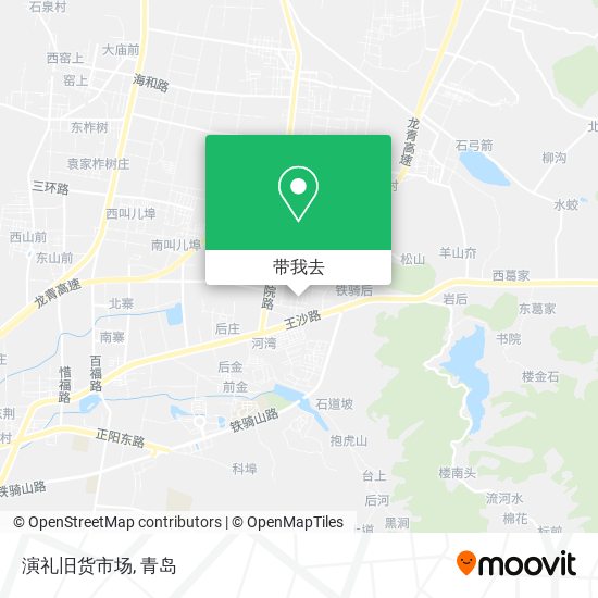 演礼旧货市场地图
