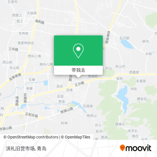 演礼旧货市场地图