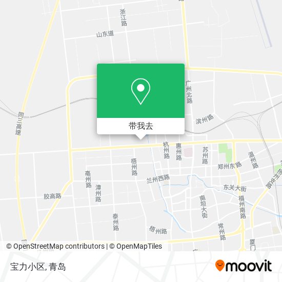 宝力小区地图