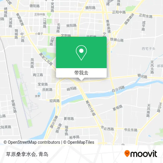 草原桑拿水会地图