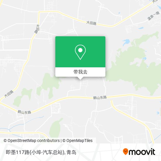 即墨117路(小埠-汽车总站)地图