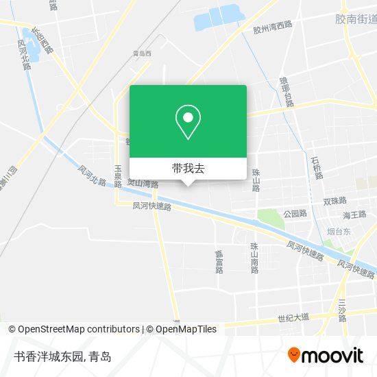 书香泮城东园地图