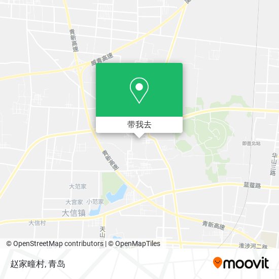 赵家疃村地图