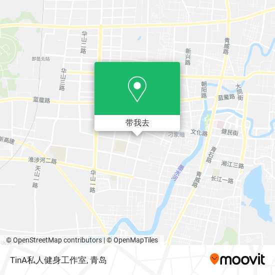 TinA私人健身工作室地图
