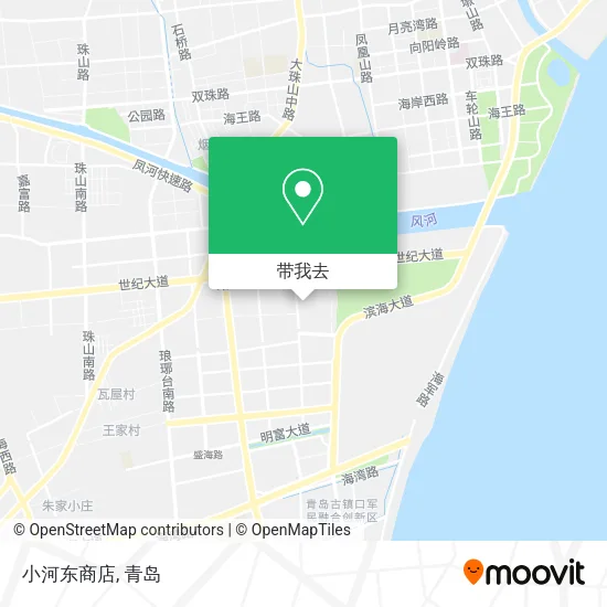 小河东商店地图