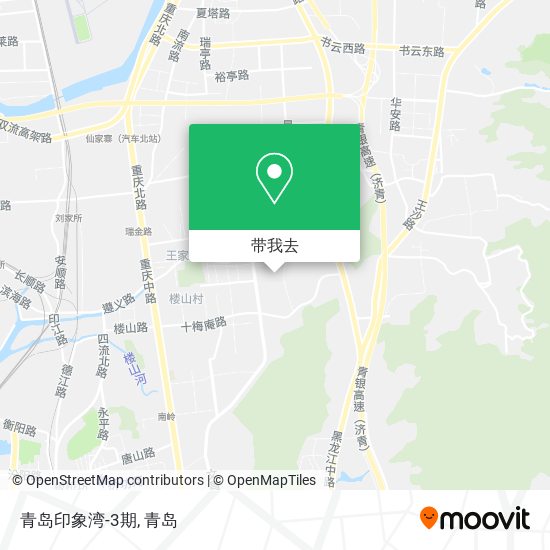 青岛印象湾-3期地图