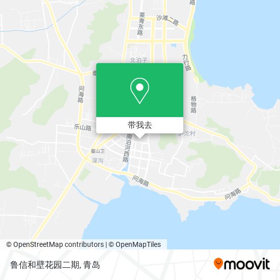 鲁信和壁花园二期地图