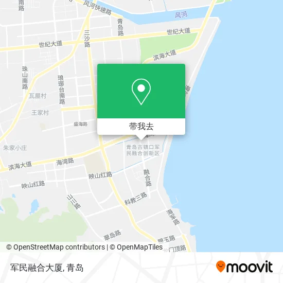 军民融合大厦地图