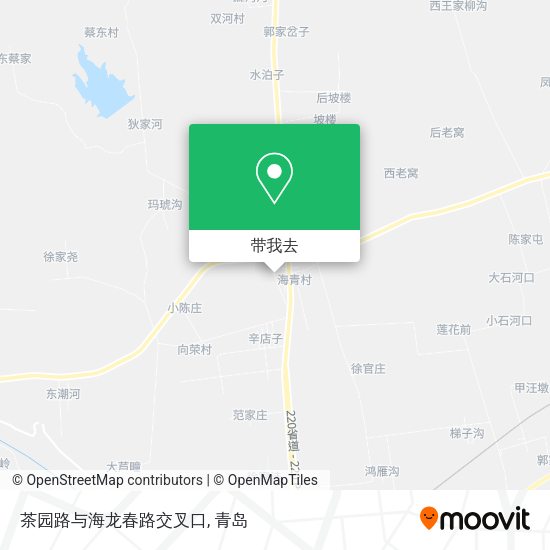 茶园路与海龙春路交叉口地图