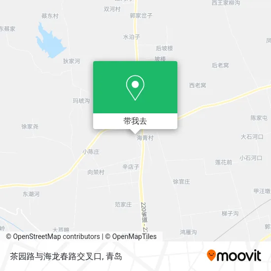 茶园路与海龙春路交叉口地图