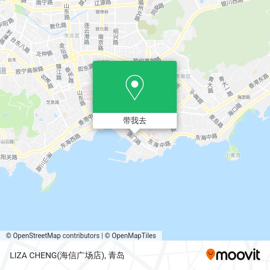 LIZA CHENG(海信广场店)地图