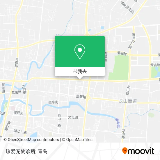 珍爱宠物诊所地图