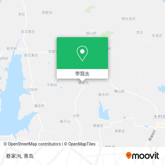 蔡家沟地图