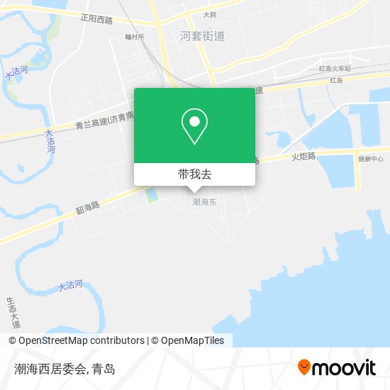 潮海西居委会地图