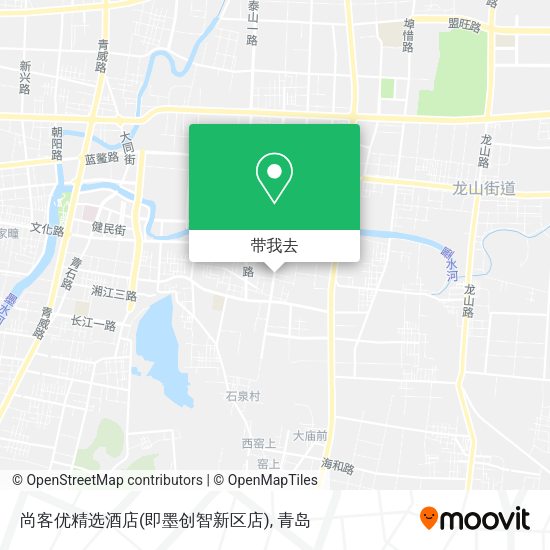 尚客优精选酒店(即墨创智新区店)地图