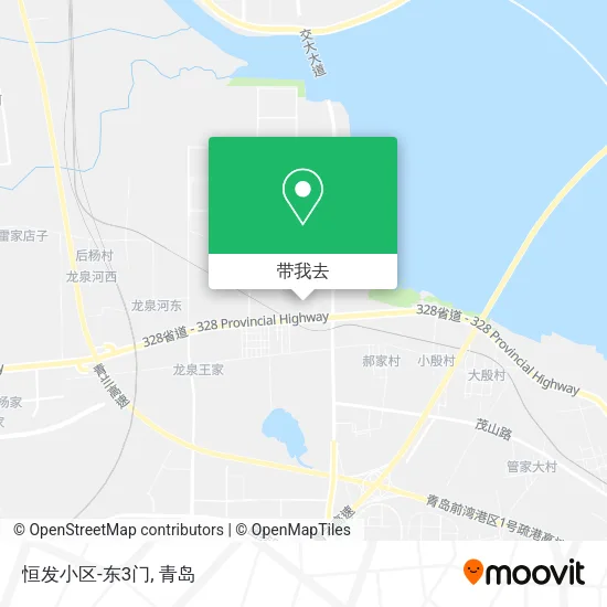 恒发小区-东3门地图