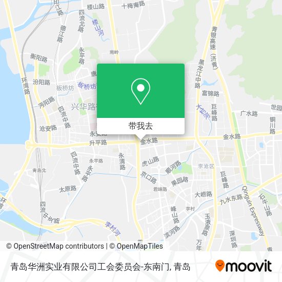 青岛华洲实业有限公司工会委员会-东南门地图