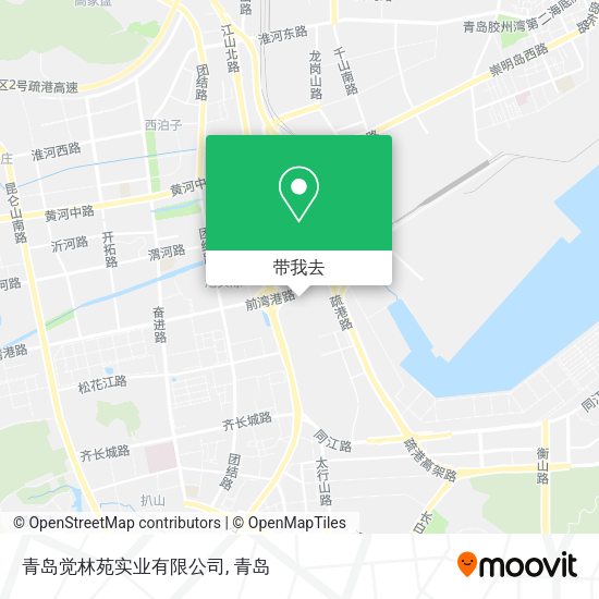 青岛觉林苑实业有限公司地图