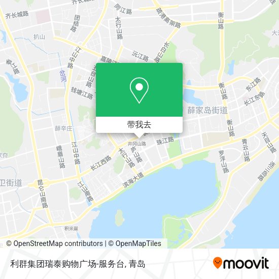 利群集团瑞泰购物广场-服务台地图