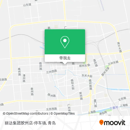 丽达集团胶州店-停车场地图