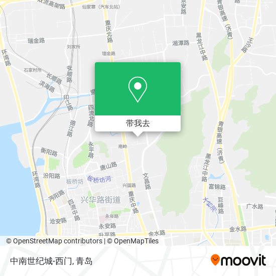 中南世纪城-西门地图
