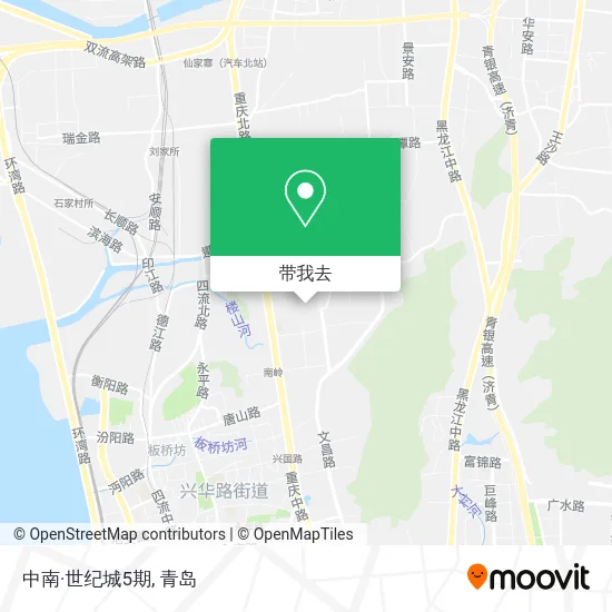 中南·世纪城5期地图