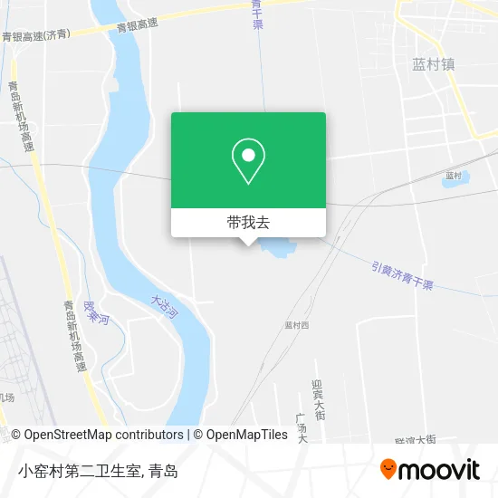 小窑村第二卫生室地图