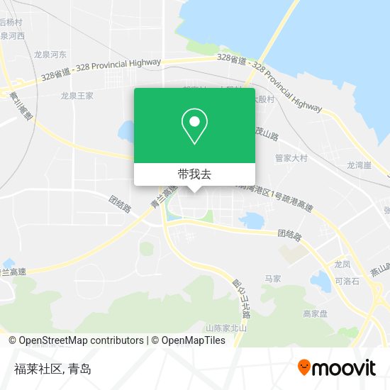 福莱社区地图