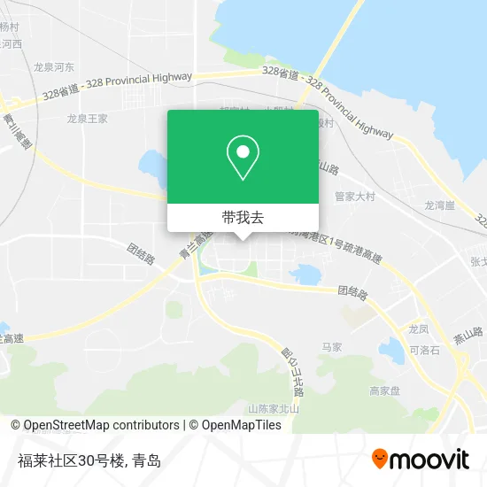 福莱社区30号楼地图