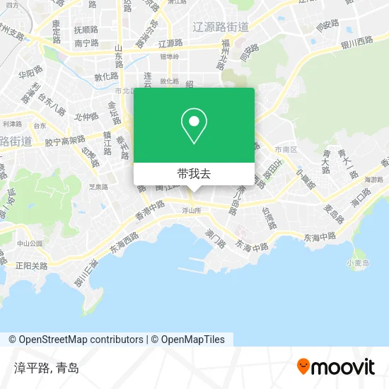 漳平路地图