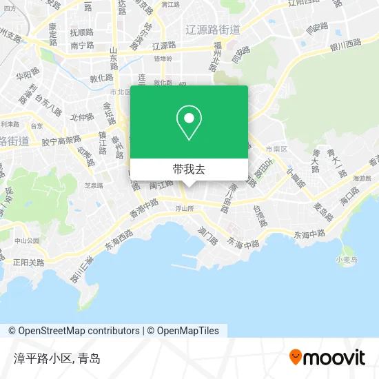 漳平路小区地图