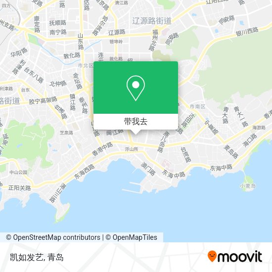 凯如发艺地图