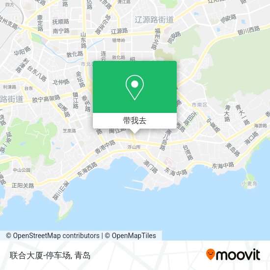联合大厦-停车场地图