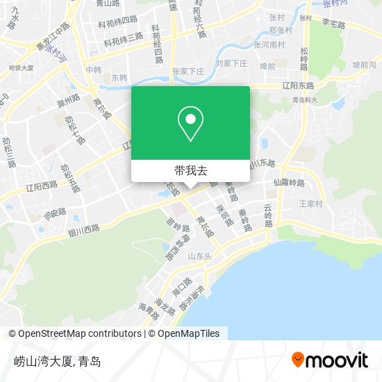 崂山湾大厦地图