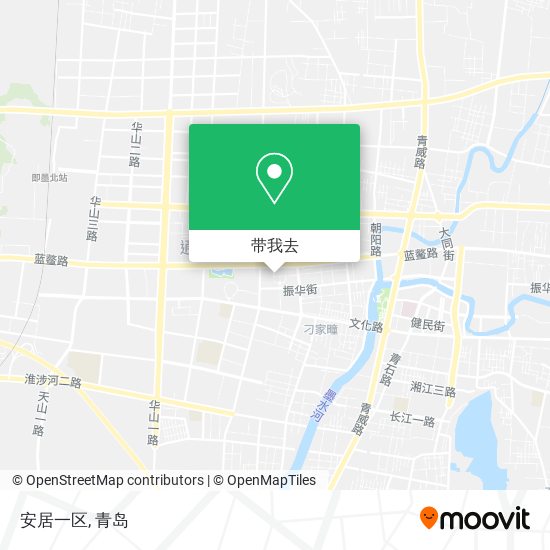 安居一区地图