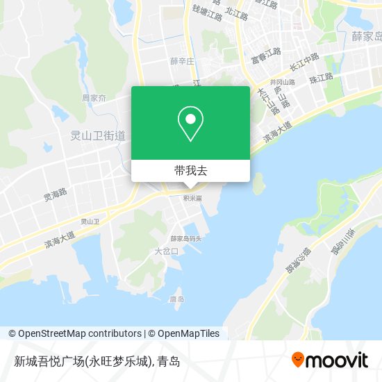 新城吾悦广场(永旺梦乐城)地图