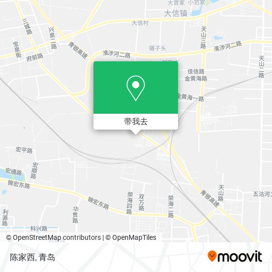 陈家西地图
