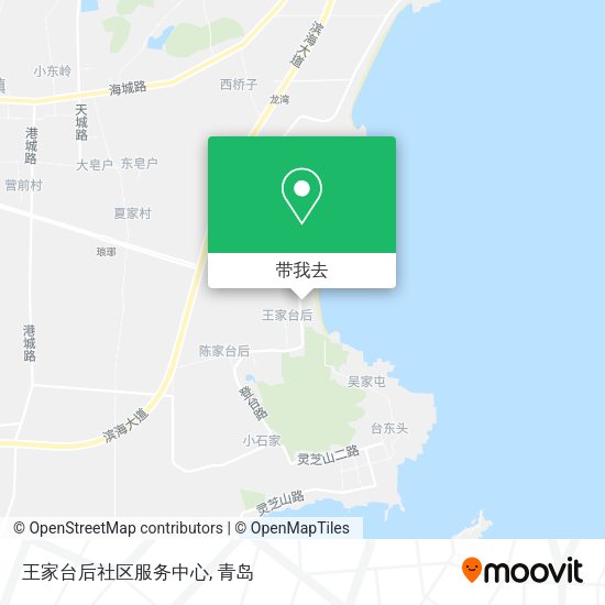 王家台后社区服务中心地图