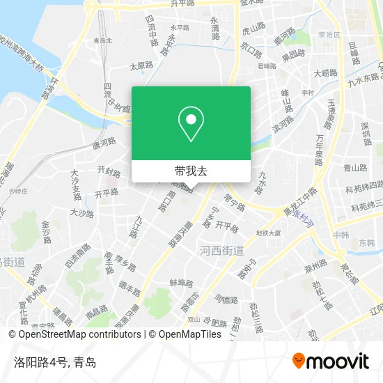 洛阳路4号地图