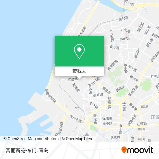 富丽新苑-东门地图