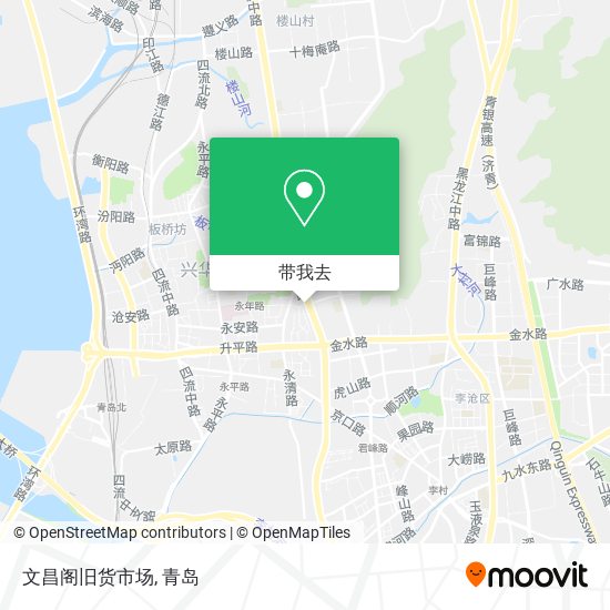 文昌阁旧货市场地图